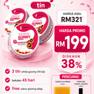 Pakej 3_Gummy White